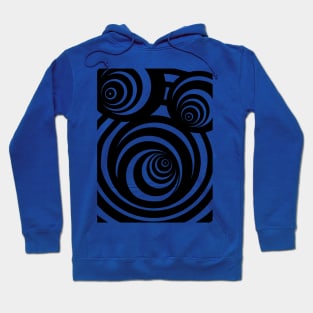 3 Dimensional Black Spiral Hoodie